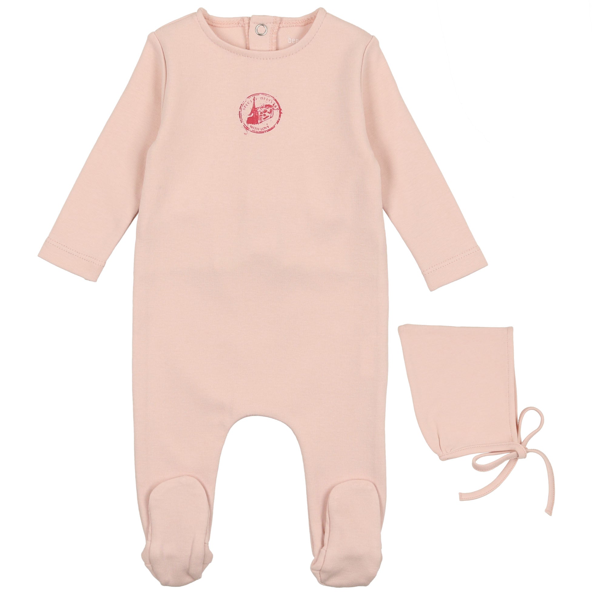 CottonSmallPrintFootieBalletPinkcopy