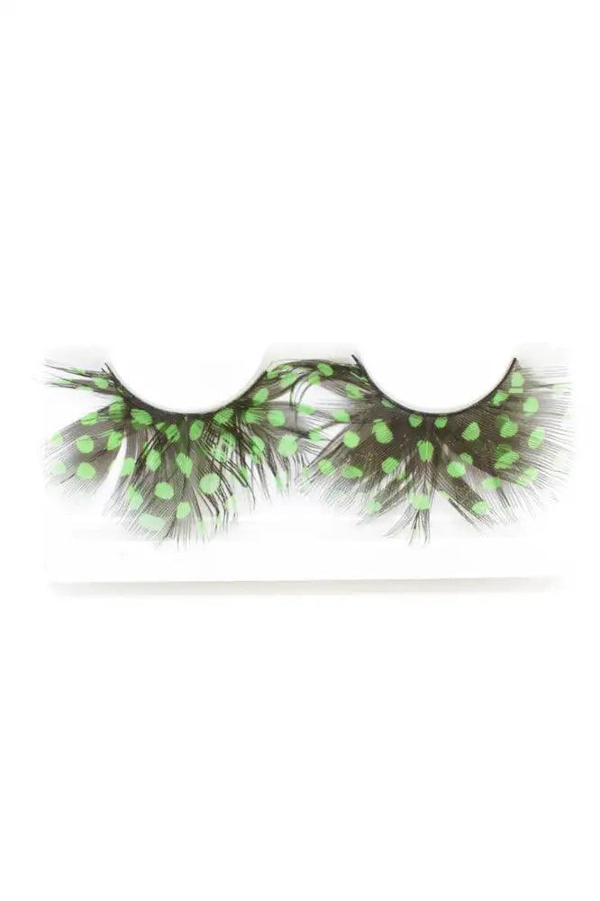 green-black-two-tone-faux-eyelashes-amiclubwear-1